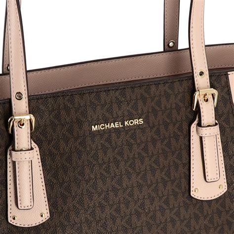 michael kors tasche mit breitem band|Michael Kors tragetasche.